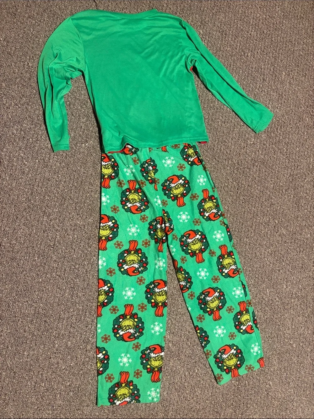 Kids Merry Grinchmas Pajama Set